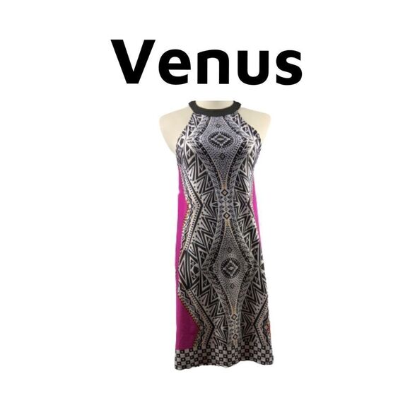 VENUS Dresses & Skirts - Venus Black & Pink Dress. Sz XS